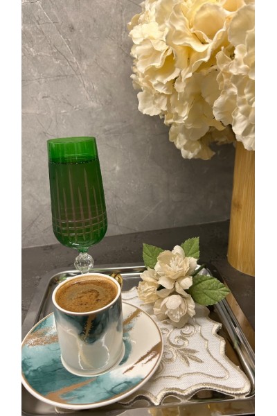 Kahve Sunum Çiçeği
