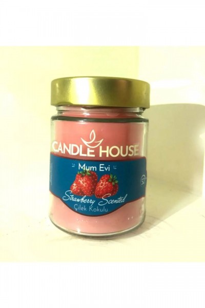 Çilek Kokulu Mum
